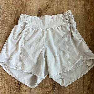 Lululemon Athletica Creamy White Shorts